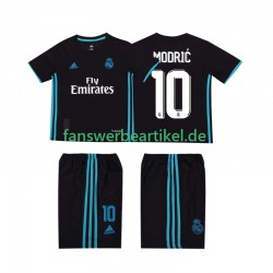 Modric 10 Retro 2017 2018 Trikot Real Madrid Kinder Auswärtsausrüstung Kurzarm