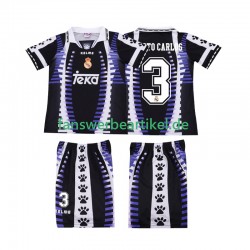 ROBERTO CARLOS 3 Retro 1997 1998 Trikot Real Madrid Kinder Ausweich ausrüstung Kurzarm