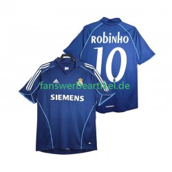 ROBINHO 10 Retro 2005 Trikot Real Madrid Herren Auswärtsausrüstung 2006 Kurzarm