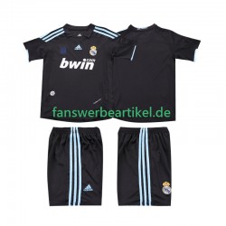 Retro 2009 Trikot Real Madrid Kinder Auswärtsausrüstung 2010 Kurzarm