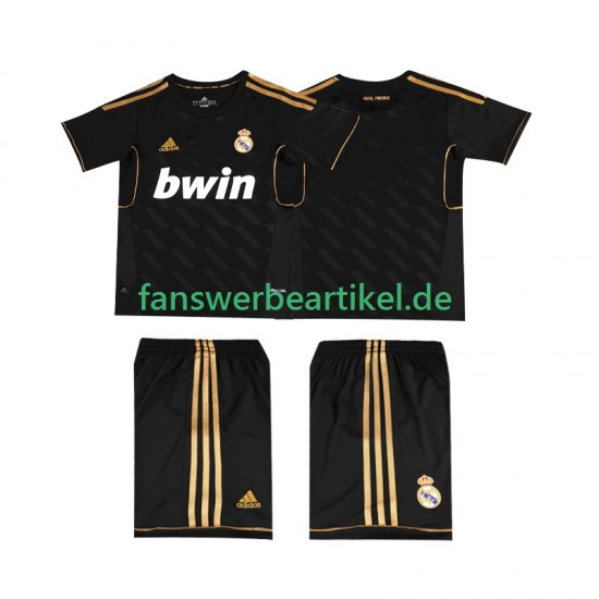 Retro 2012 Trikot Real Madrid Kinder Auswärtsausrüstung 2011 Kurzarm