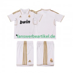 Retro 2012 Trikot Real Madrid Kinder Heimausrüstung 2011 Kurzarm
