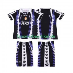 Retro 1997 1998 Trikot Real Madrid Kinder Ausweich ausrüstung Kurzarm