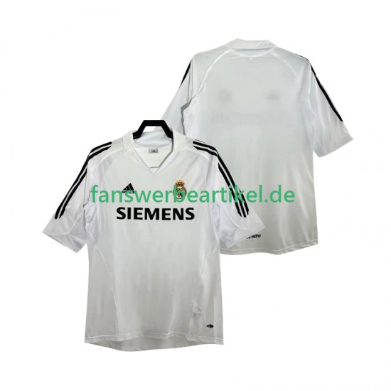 Retro 2005 Trikot Real Madrid Herren Heimausrüstung 2006 Kurzarm