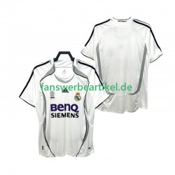 Retro 2007 Trikot Real Madrid Herren Heimausrüstung 2006 Kurzarm