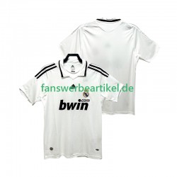 Retro 2009 Trikot Real Madrid Herren Heimausrüstung 2008 Kurzarm
