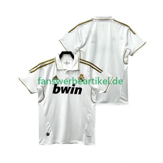 Retro 2012 Trikot Real Madrid Herren Heimausrüstung 2011 Kurzarm