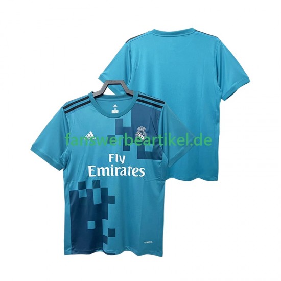 Retro 2017 2018 Trikot Real Madrid Herren Ausweich ausrüstung Kurzarm
