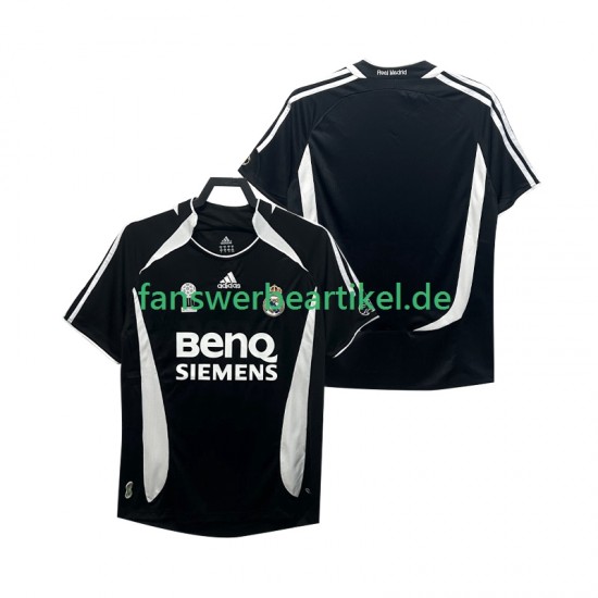 Retro 2007 Trikot Real Madrid Herren Ausweich ausrüstung 2006 Kurzarm