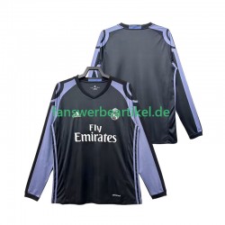 Retro 2016 2017 Trikot Real Madrid Herren Ausweich ausrüstung Langarm