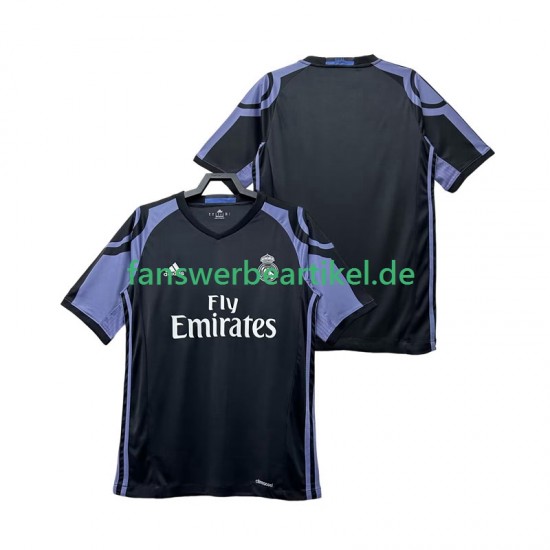 Retro 2016 2017 Trikot Real Madrid Herren Ausweich ausrüstung Kurzarm
