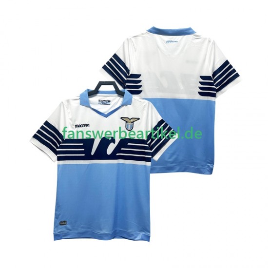 Retro 2014 2015 Trikot Lazio Rom Herren Heimausrüstung Kurzarm