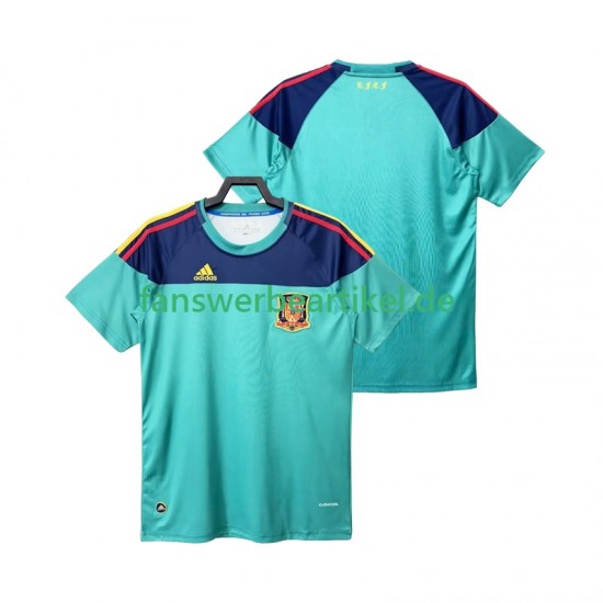 Retro Torwart Trikot Spanien Herren Heimausrüstung 2010 Kurzarm
