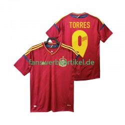 TORRES 9 Retro 2012 Trikot Spanien Herren Heimausrüstung Kurzarm