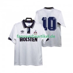 10 Retro 1991 1993 Trikot Tottenham Hotspur Herren Heimausrüstung Kurzarm