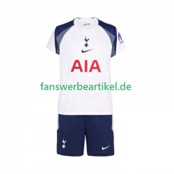 Trikot Tottenham Hotspur Kinder Heimausrüstung 2025-2026 Kurzarm