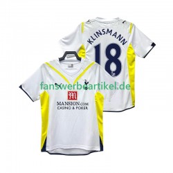 KLINSMANN 18 Retro 2009 Trikot Tottenham Hotspur Herren Heimausrüstung 2010 Kurzarm