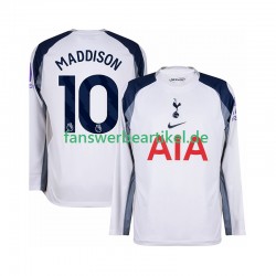 Maddison 10 Trikot Tottenham Hotspur Herren Heimausrüstung 2025-2026 Langarm