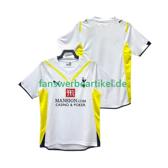 Retro 2009 Trikot Tottenham Hotspur Herren Heimausrüstung 2010 Kurzarm
