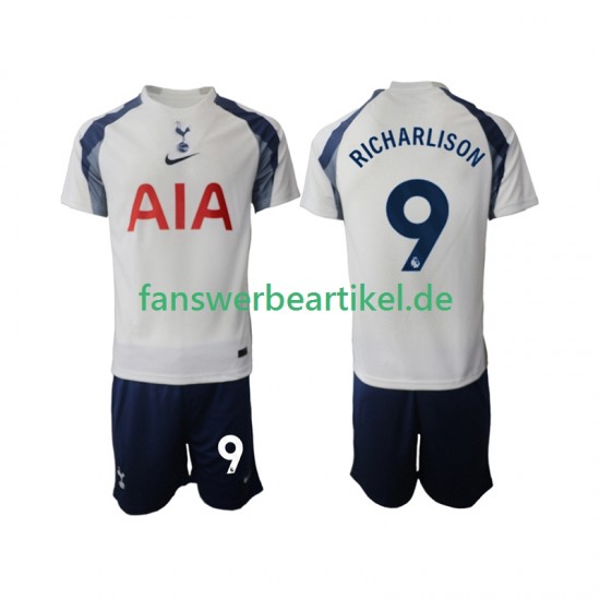 Richarlison 9 Trikot Tottenham Hotspur Kinder Heimausrüstung 2025-2026 Kurzarm