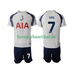 Son Heung-Min 7 Trikot Tottenham Hotspur Kinder Heimausrüstung 2025-2026 Kurzarm