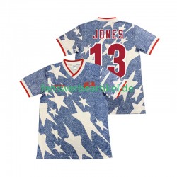 JDNES 13 Retro Trikot USA Herren Auswärtsausrüstung 1994 Kurzarm