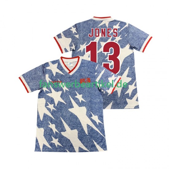 JDNES 13 Retro Trikot USA Herren Auswärtsausrüstung 1994 Kurzarm