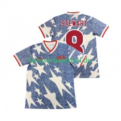 STEWART 8 Retro Trikot USA Herren Auswärtsausrüstung 1994 Kurzarm