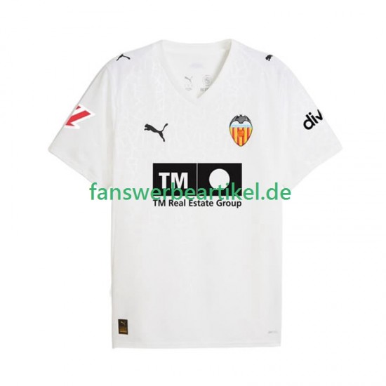 Trikot Valencia CF Herren Heimausrüstung 2025-2026 Kurzarm