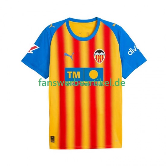 Trikot Valencia CF Herren Ausweich ausrüstung 2025-2026 Kurzarm