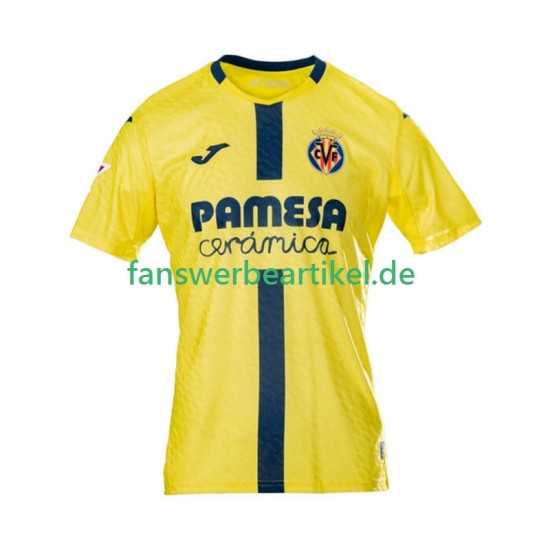 Trikot Villarreal CF Herren Heimausrüstung 2025-2026 Kurzarm