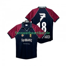 LAMPARD 18 Retro Iron Maiden Trikot West Ham United Herren Heimausrüstung 1999 Kurzarm