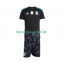 Torwart Trikot Argentinien Kinder Heimausrüstung WM 2026 Kurzarm