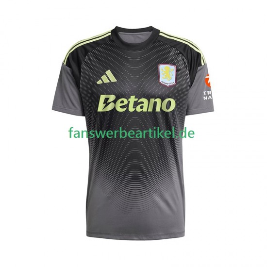 Torwart Trikot Aston Villa Herren Heimausrüstung 2025-2026 Kurzarm