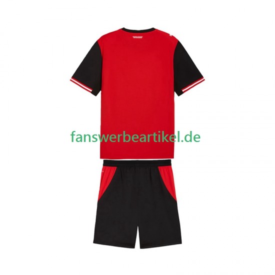 Trikot Österreich Kinder Heimausrüstung WM 2026 Kurzarm
