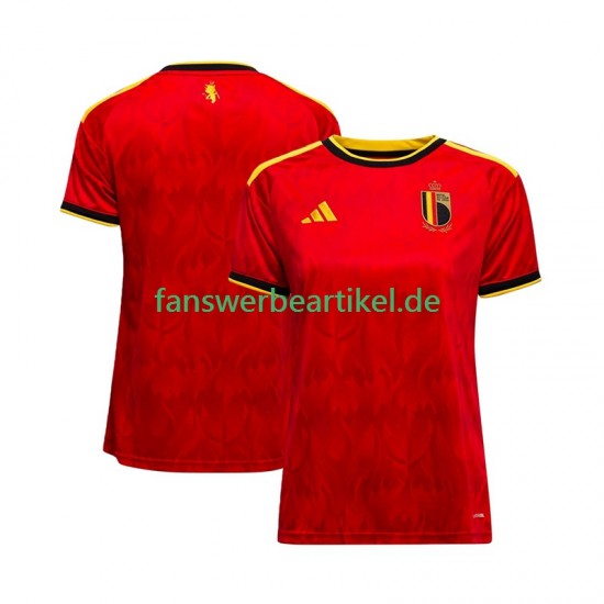 Trikot Belgien Dame Heimausrüstung WM 2026 Kurzarm