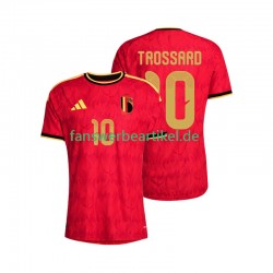 Leandro Trossard 10 Trikot Belgien Herren Heimausrüstung WM 2026 Kurzarm