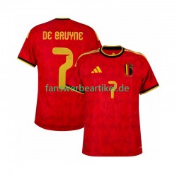 de bruyne 7 Trikot Belgien Herren Heimausrüstung WM 2026 Kurzarm