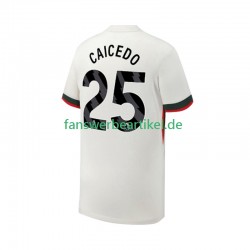 Moises Caicedo 25 Trikot Chelsea Herren Auswärtsausrüstung 2025-2026 Kurzarm