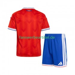 Trikot Chile Kinder Heimausrüstung 2026 Kurzarm