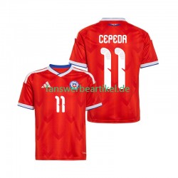 Lucas Cepeda 11 Trikot Chile Herren Heimausrüstung 2026 Kurzarm