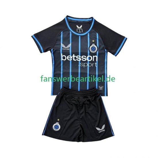 Trikot Club Brugge Kinder Heimausrüstung 2025-2026 Kurzarm