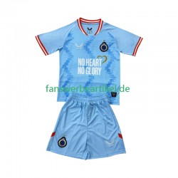 Trikot Club Brugge Kinder Ausweich ausrüstung 2025-2026 Kurzarm