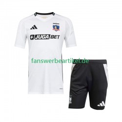 Trikot Colo-Colo Kinder Heimausrüstung 2025-2026 Kurzarm