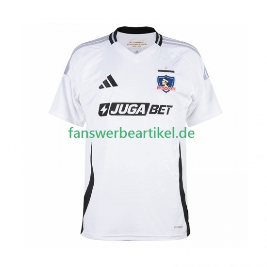 Trikot Colo-Colo Herren Heimausrüstung 2025-2026 Kurzarm