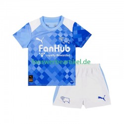 Derby County Trikot Kinder Ausweich ausrüstung 2025-2026 Kurzarm