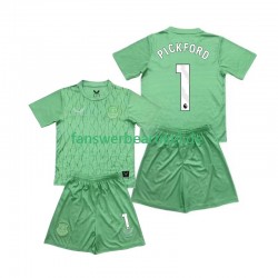 FC Pickford 1 Torwart Trikot Everton Kinder Heimausrüstung 2025-2026 Kurzarm