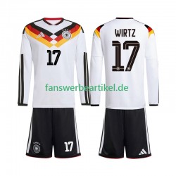 Florian Wirtz 17 Trikot Deutschland Kinder Heimausrüstung WM 2026 Langarm