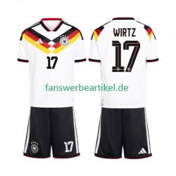 Florian Wirtz 17 Trikot Deutschland Kinder Heimausrüstung WM 2026 Kurzarm