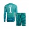 Manuel Neuer 1 Torwart Trikot Deutschland Kinder Heimausrüstung WM 2026 Langarm